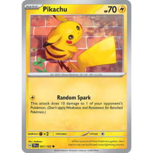 Pokémon TCG: Scarlet & Violet - Temporal Forces - Pikachu 051/162
