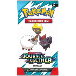 Pokémon TCG: 2025 Scarlet & Violet — Journey Together Fun Pack (3 Cards Pack)