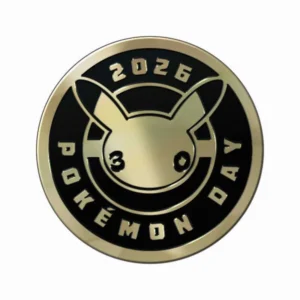 Pokemon TCG: Pokemon Day Coin 30th Anniversary Pikachu Limited Edition Oversized Flip Coin