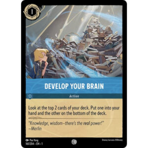 Disney Lorcana - The First Chapter - Develop Your Brain - 161/204