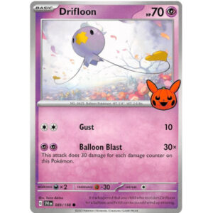 Pokémon TCG: Scarlet & Violet - Trick or Trade 2023 - Drifloon 089/198 - Halloween Stamped