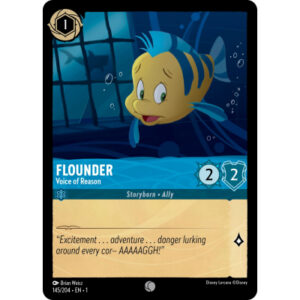 Disney Lorcana - The First Chapter - Flounder - Voice Of Reason - 145/204