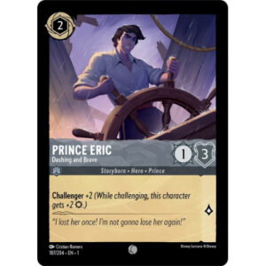 Disney Lorcana - The First Chapter - Prince Eric - Dashing and Brave - 187/204