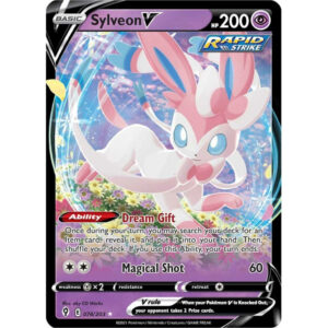 Pokémon TCG: Sword & Shield - Evolving Skies 074/203 Sylveon V (Half Art)