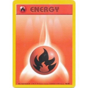 Pokémon TCG: Base Set - Fire Energy 98/102
