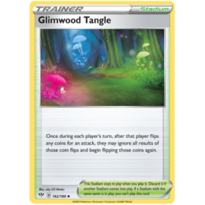 Pokémon TCG: Sword & Shield - Darkness Ablaze 162/189 Glimwood Tangle Trainer