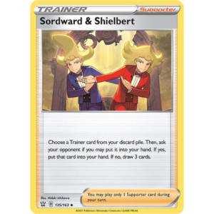 Pokémon TCG: Sword & Shield - Battle Styles 135/163 Sordward & Shielbert Trainer