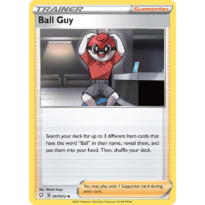 Pokémon TCG: Sword & Shield - Shining Fates 057/072 Ball Guy Trainer