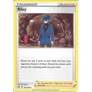 Pokémon TCG: Sword & Shield - Lost Origin 166/196 Riley Trainer