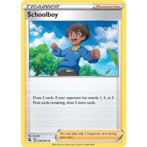 Pokémon TCG: Sword & Shield - Fusion Strike 238/264 Schoolboy Trainer