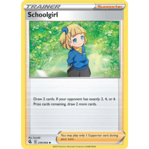 Pokémon TCG: Sword & Shield - Fusion Strike 239/264 Schoolgirl Trainer