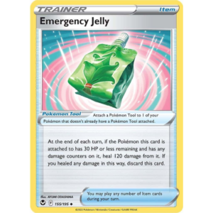 Pokémon TCG: Sword & Shield - Silver Tempest 155/195 Emergency Jelly Trainer