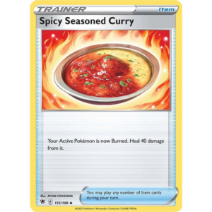 Pokémon TCG: Sword & Shield - Astral Radiance 151/189 Spicy Seasoned Curry Trainer