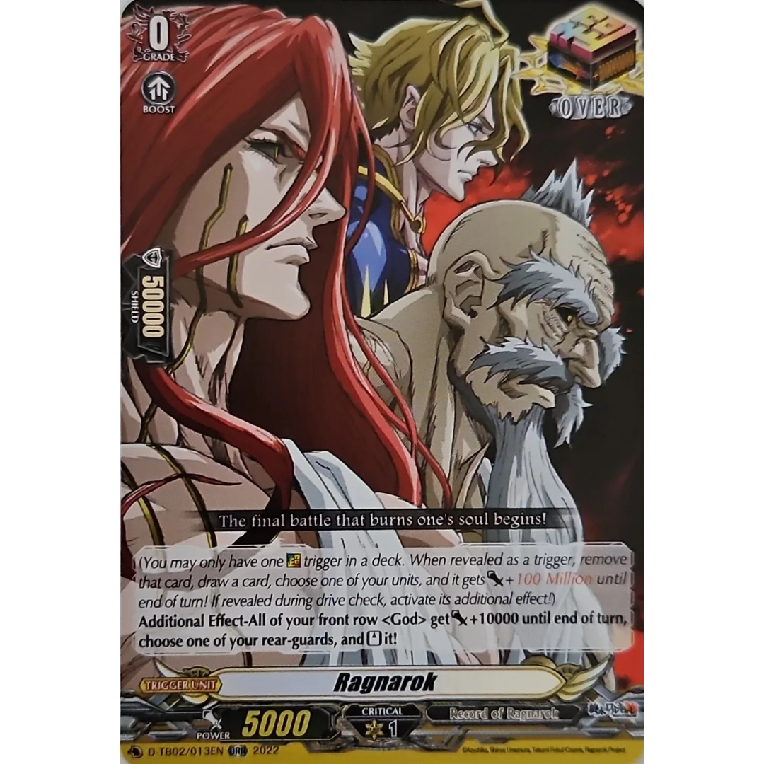 Cardfight Vanguard - Record of Ragnarok - Ragnarok - D-TB02/013 EN ORR