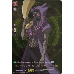 Cardfight Vanguard - Record of Ragnarok - Watchman of the Apocalypse, Heimdall - D-TB02/RGR33 EN RGR