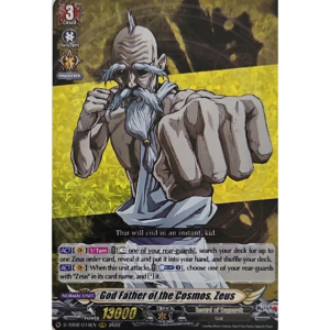 Cardfight Vanguard - Record of Ragnarok - God Father of the Cosmos, Zeus - D-TB02/010 EN RRR