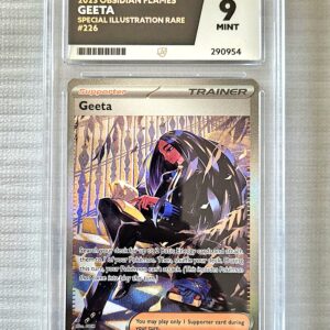Pokémon TCG: Obsidian Flames - Geeta Trainer 226/197 - Special Illustration Rare – 2023 – ACE Grading ACE 9