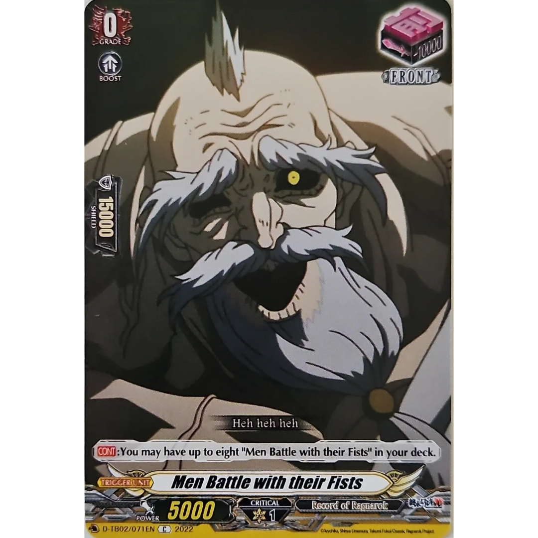 Cardfight Vanguard - Record of Ragnarok - Men Battle with their Fists - D-TB02/071 EN C