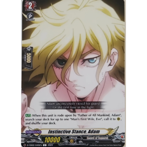 Cardfight Vanguard - Record of Ragnarok - Instinctive Stance, Adam - D-TB02/045 EN C