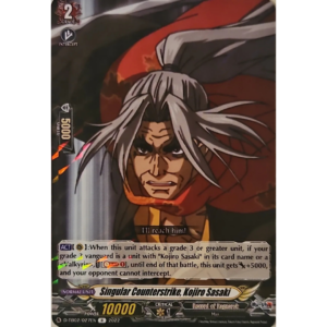 Cardfight Vanguard - Record of Ragnarok - Singular Counterstrike, Kojiro Sasaki - D-TB02/027 EN R