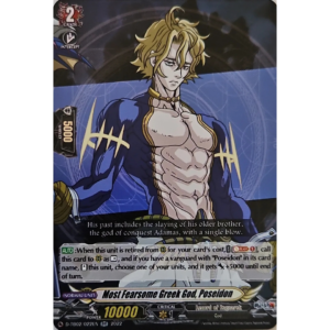 Cardfight Vanguard - Record of Ragnarok - Most Fearsome Greek God, Poseidon - D-TB02/022 EN RR