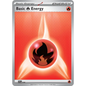 Pokémon TCG: Scarlet & Violet - 2025 Fire Energy