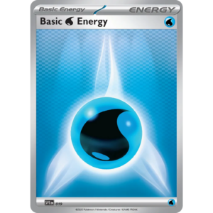 Pokémon TCG: Scarlet & Violet - 2025 Water Energy