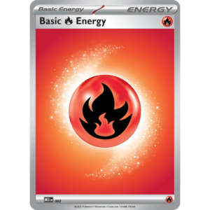 Pokémon TCG: Mega Evolution - 2025 Fire Energy