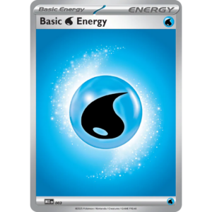 Pokémon TCG: Mega Evolution - 2025 Water Energy