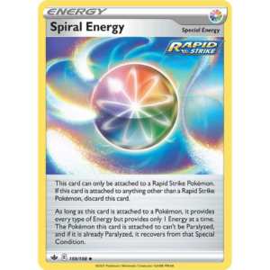 Pokémon TCG: Sword & Shield - Chilling Reign 159/198 Spiral Energy
