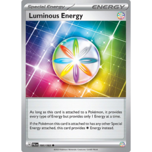 Pokémon TCG: Scarlet & Violet - Paldea Evolved 191/193 Luminous Energy