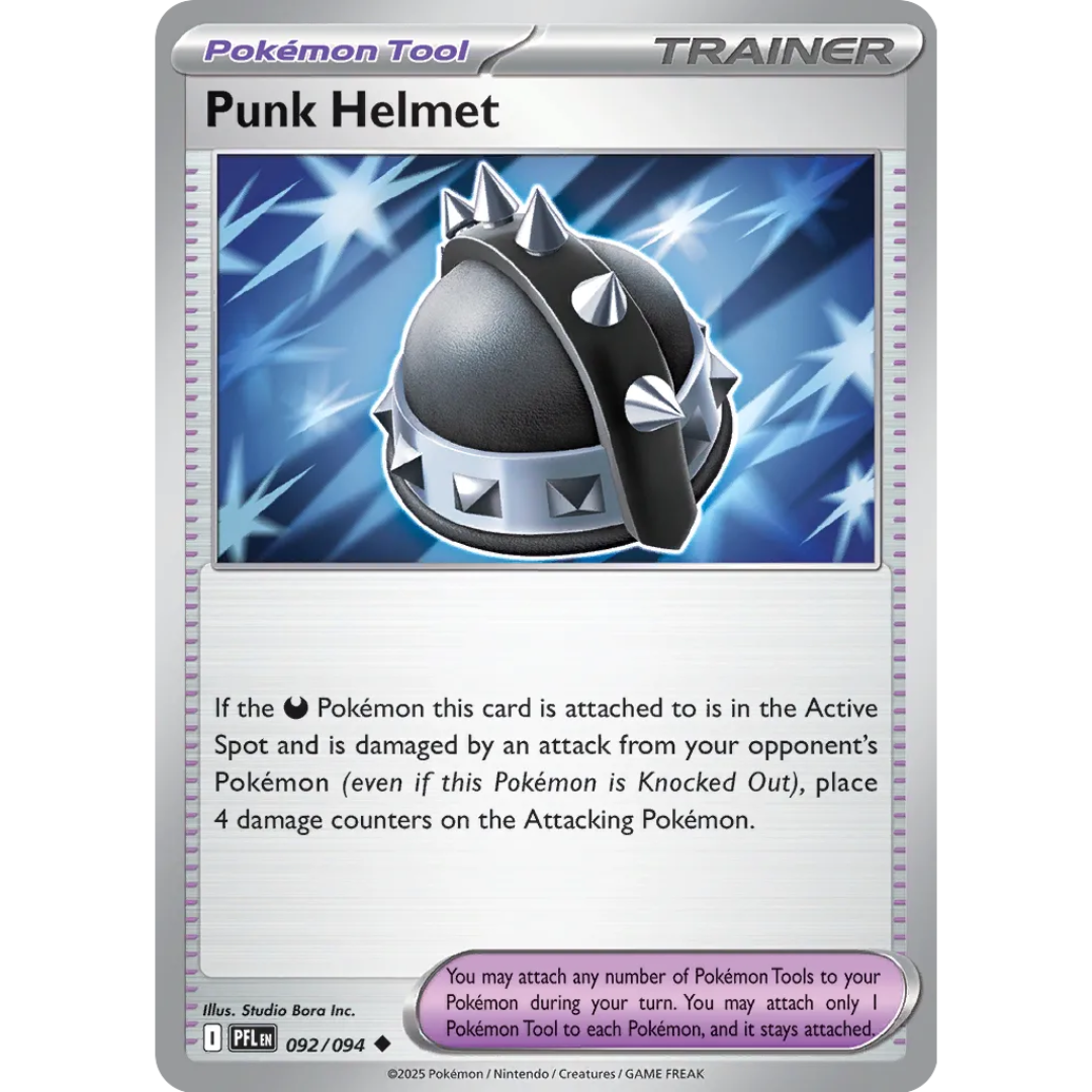 Pokémon TCG: Mega Evolution - Phantasmal Flames - Punk Helmet Trainer 092/094
