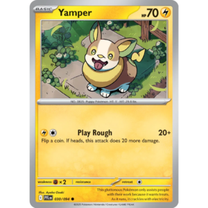 Pokémon TCG: Mega Evolution - Phantasmal Flames - Yamper 030/094