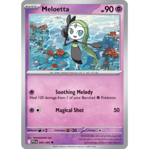 Pokémon TCG: Mega Evolution - Phantasmal Flames - Meloetta 040/094