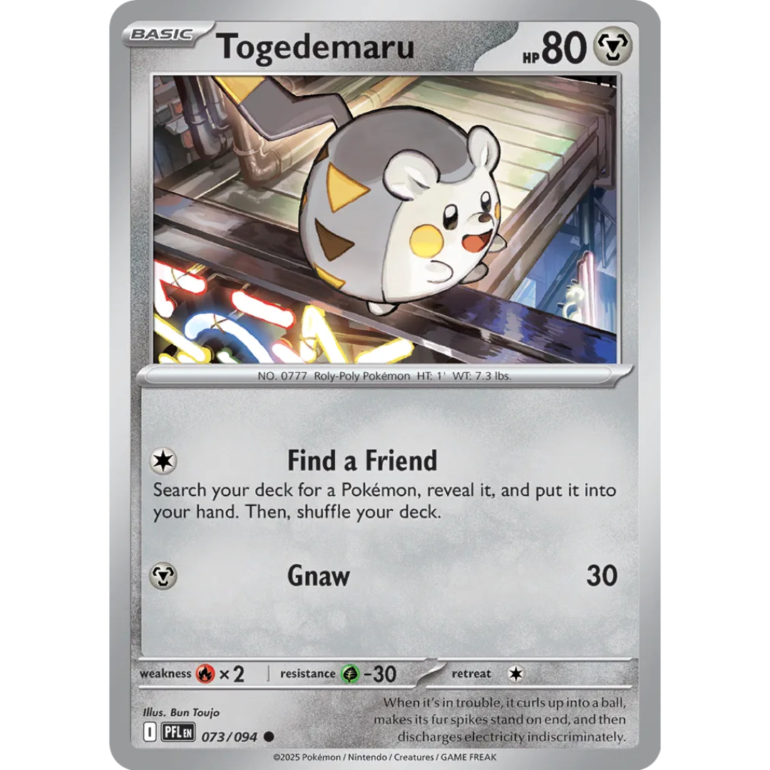 Pokémon TCG: Mega Evolution - Phantasmal Flames - Togedemaru 073/094