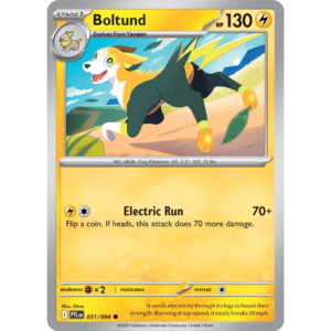 Pokémon TCG: Mega Evolution - Phantasmal Flames - Boltund 031/094 (Reverse Holo)