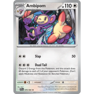 Pokémon TCG: Mega Evolution - Phantasmal Flames - Ambipom 079/094 (Holo)