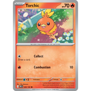 Pokémon TCG: Scarlet & Violet - Destined Rivals - Torchic 040/182