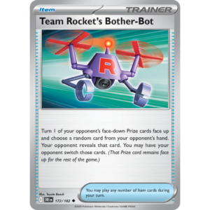 Pokémon TCG: Scarlet & Violet - Destined Rivals - Team Rocket's Bother-Bot Trainer 172/182