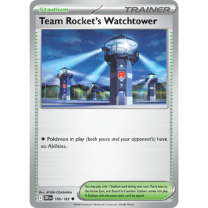 Pokémon TCG: Scarlet & Violet - Destined Rivals - Team Rocket's Watchtower Trainer 180/182