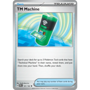 Pokémon TCG: Scarlet & Violet - Destined Rivals - TM Machine Trainer 181/182