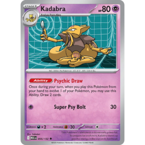 Pokémon TCG: Mega Evolution - Base Set - Kadabra 055/132