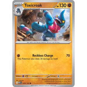 Pokémon TCG: Mega Evolution - Base Set - Toxicroak 079/132