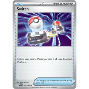 Pokémon TCG: Mega Evolution - Base Set - Switch Trainer 130/132