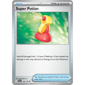 Pokémon TCG: Scarlet & Violet - Journey Together - Super Potion Trainer 158/159