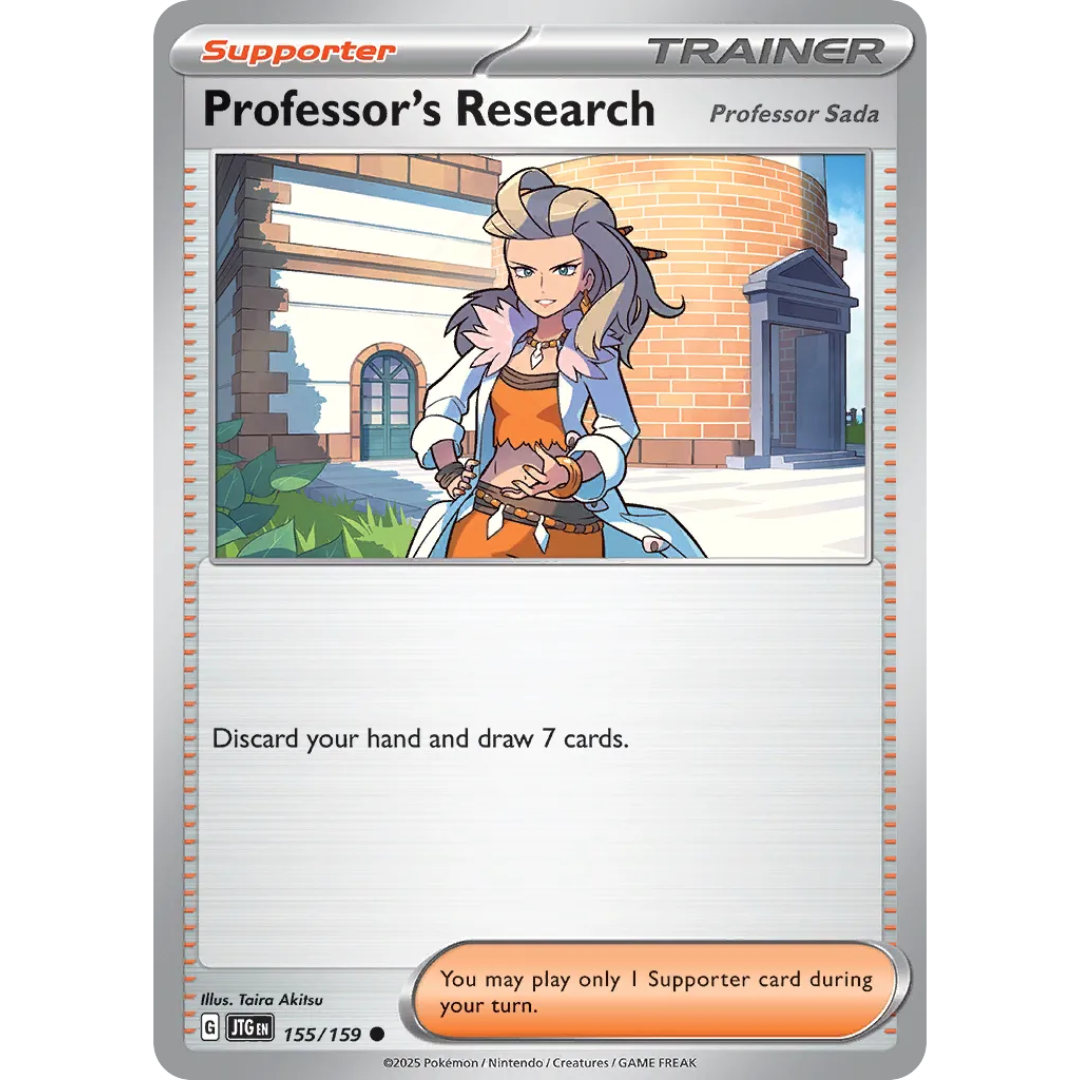 Pokémon TCG: Scarlet & Violet - Journey Together - Professor's Research Trainer 155/159