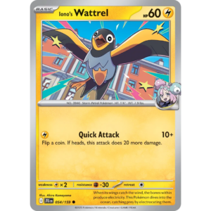 Pokémon TCG: Scarlet & Violet - Journey Together - Iono's Wattrel 054/159