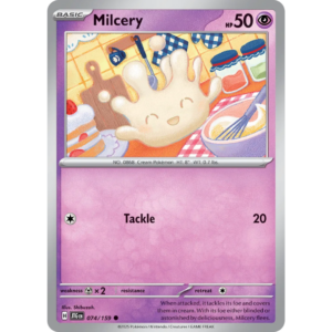 Pokémon TCG: Scarlet & Violet - Journey Together - Milcery 074/159 (Reverse Holo)