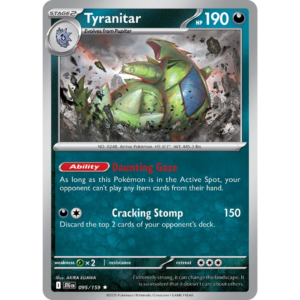 Pokémon TCG: Scarlet & Violet - Journey Together - Tyranitar 095/159 (Holo)