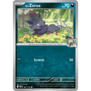 Pokémon TCG: Scarlet & Violet - Journey Together - N's Zorua 097/159